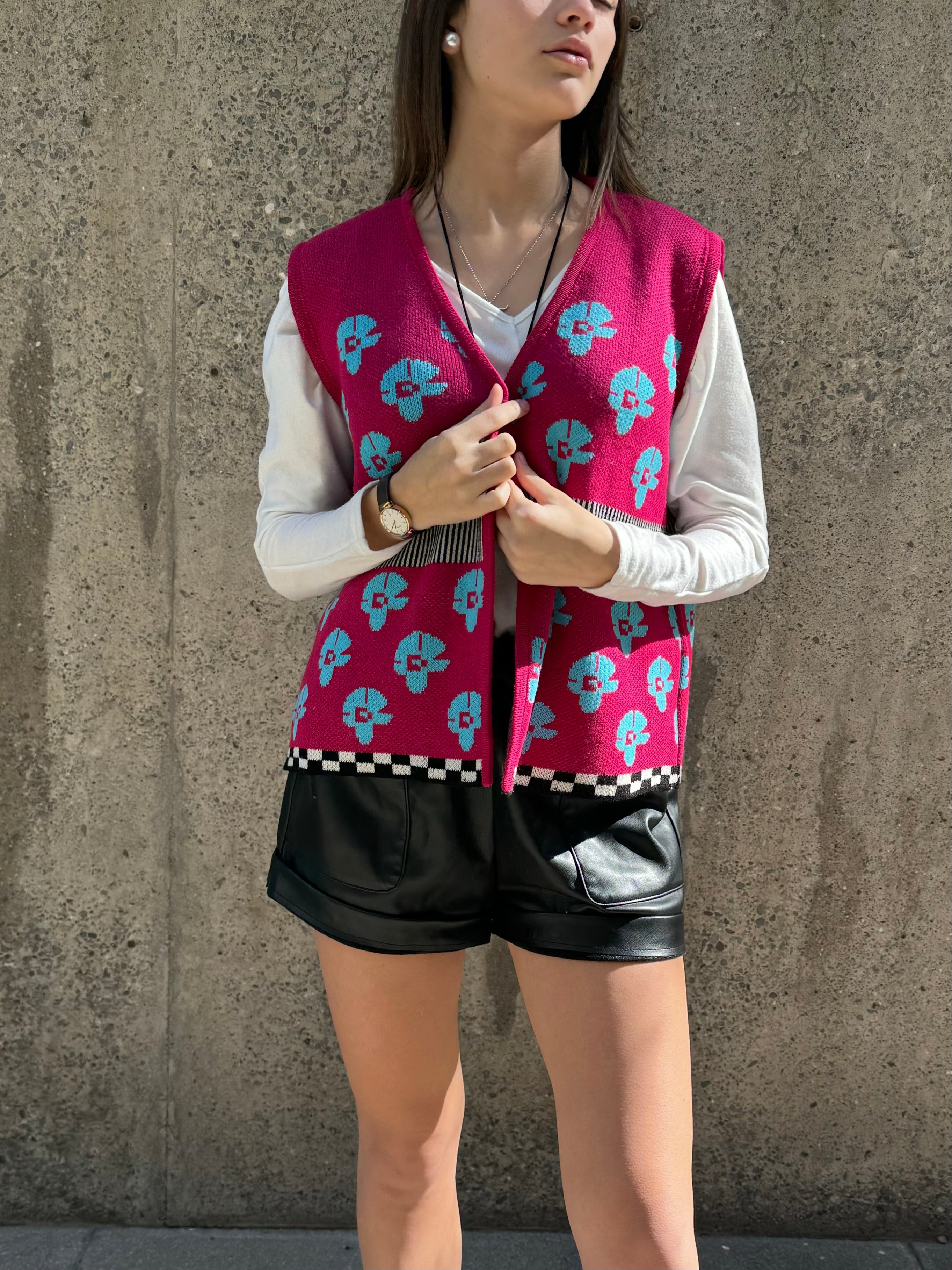 Gilet Hilo Fucsia