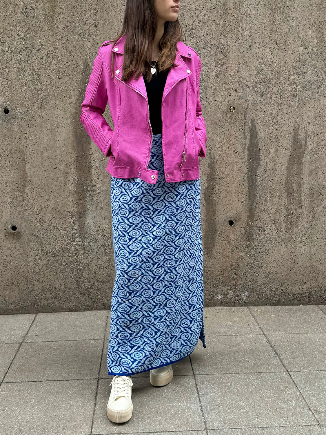 Falda de Hilo Celeste