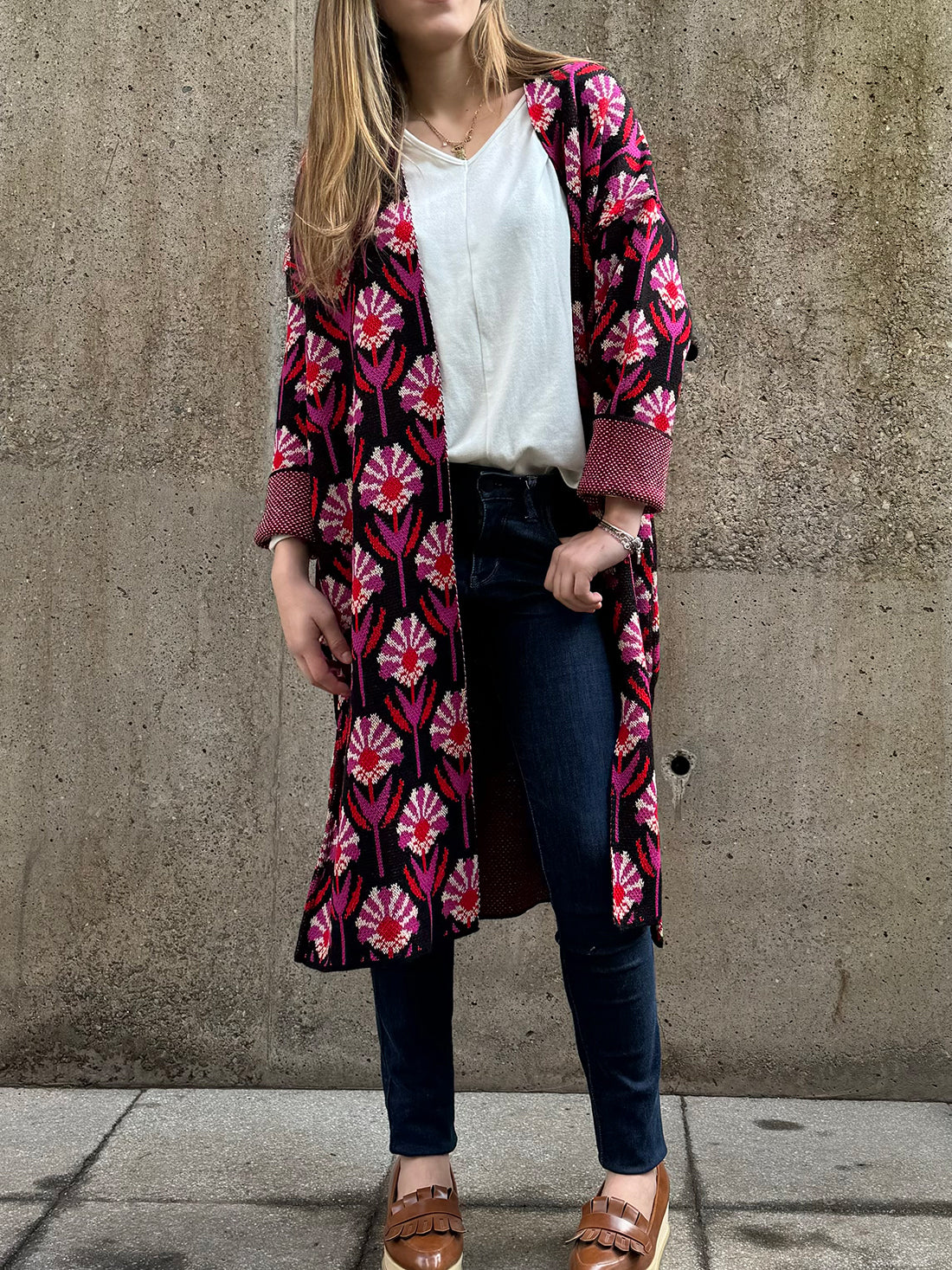 Chaleco Flor de León Negro